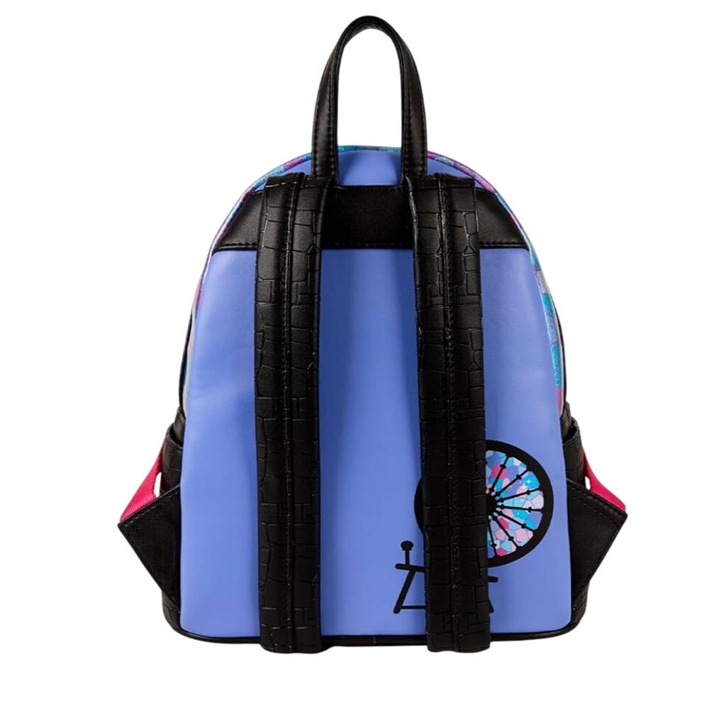 Loungefly Disney Princess Stained Glass: Sleeping Beauty Mini-Backpack NWT - Picture 4 of 5